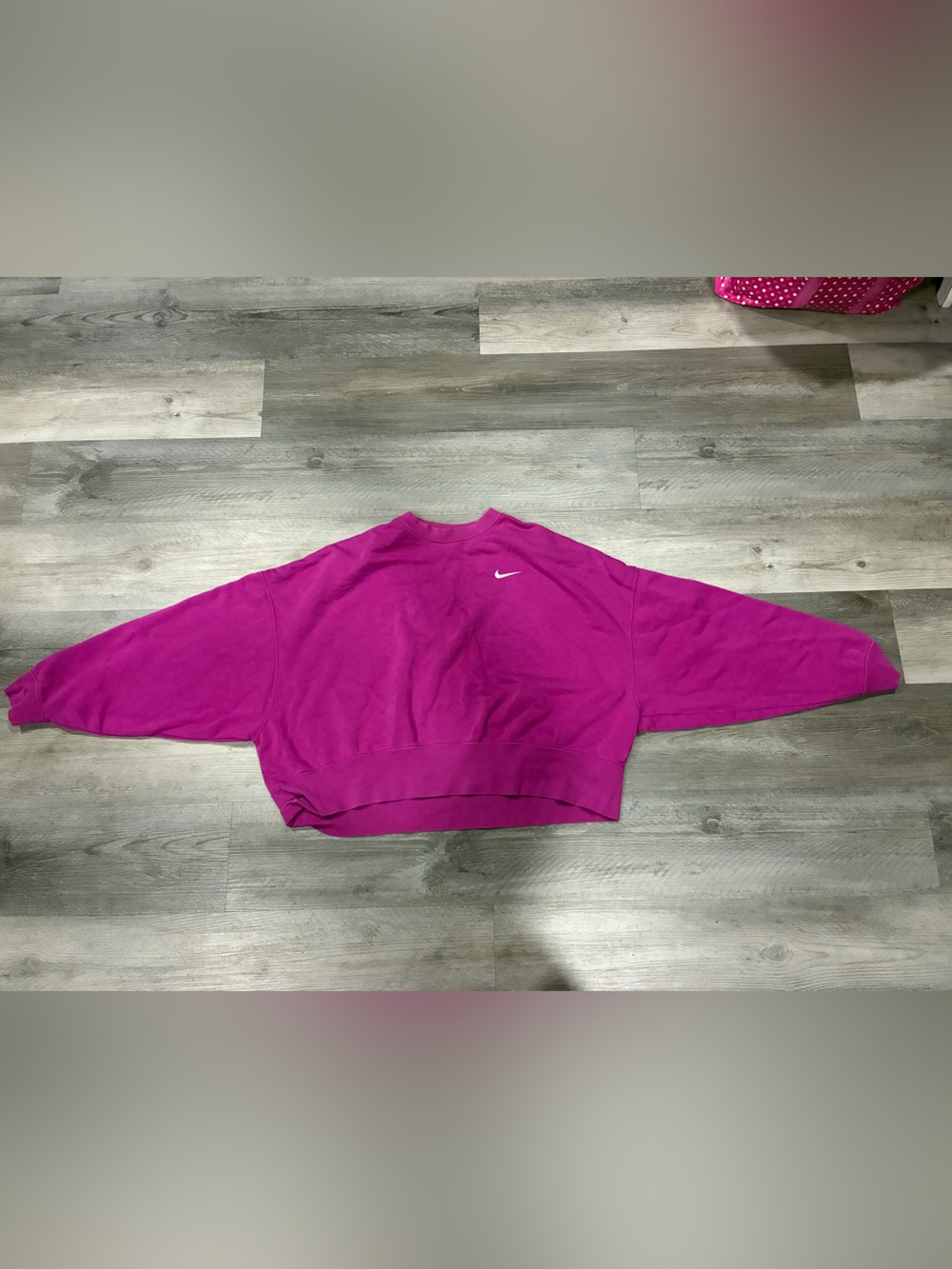 Nike purple oversized sweater size L